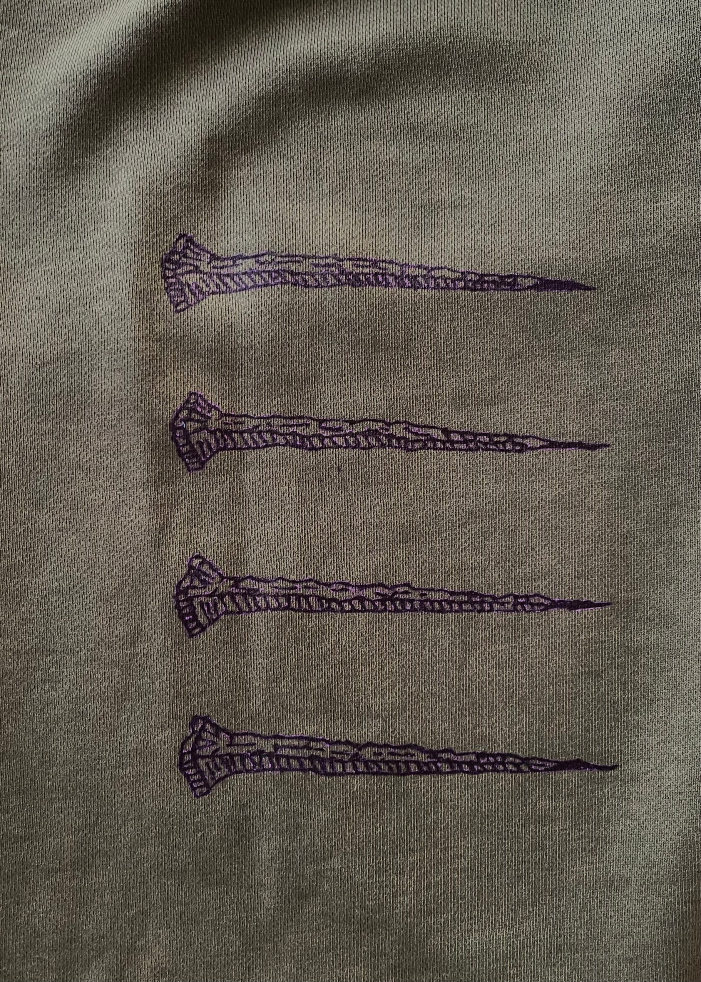 "Forget Me Not" - Relaxed Sweatpants - Vintage Forest
