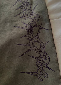 "Forget Me Not" - Relaxed Sweatpants - Vintage Forest