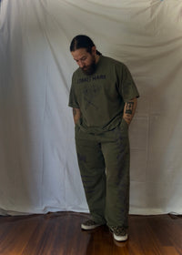"Forget Me Not" - Relaxed Sweatpants - Vintage Forest