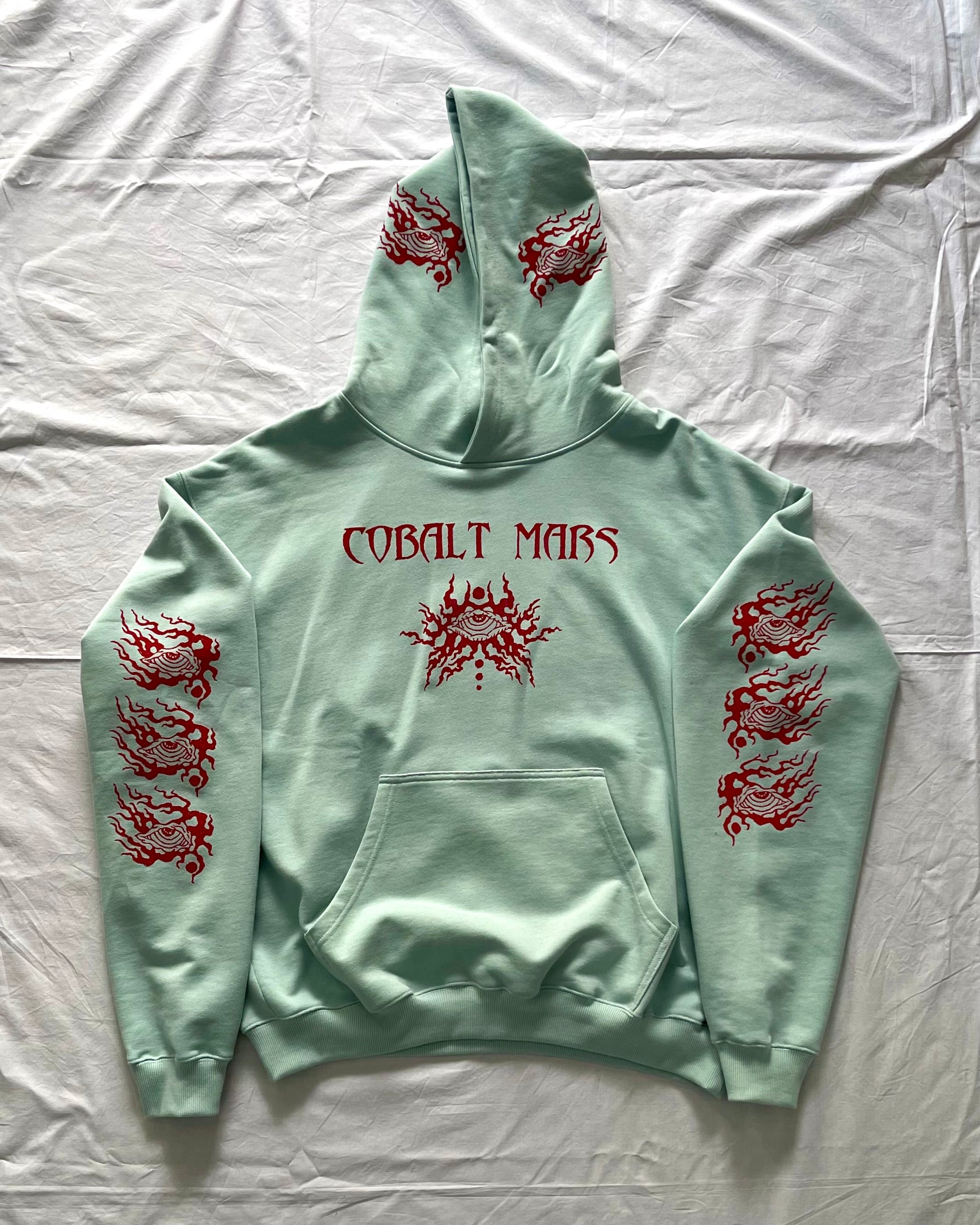 "ASCENSION" - Oversized Hoodie - Cold Blue