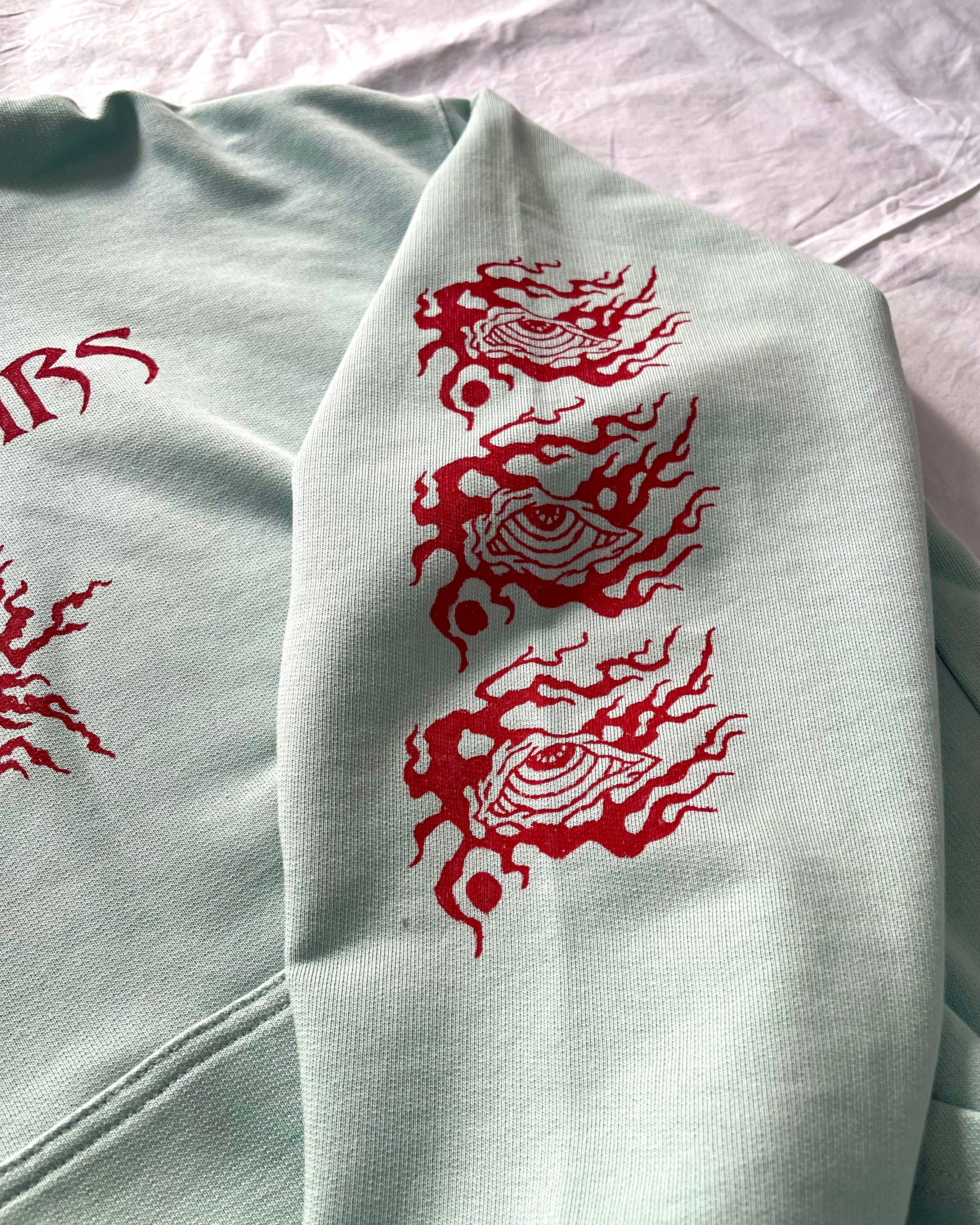 "ASCENSION" - Oversized Hoodie - Cold Blue