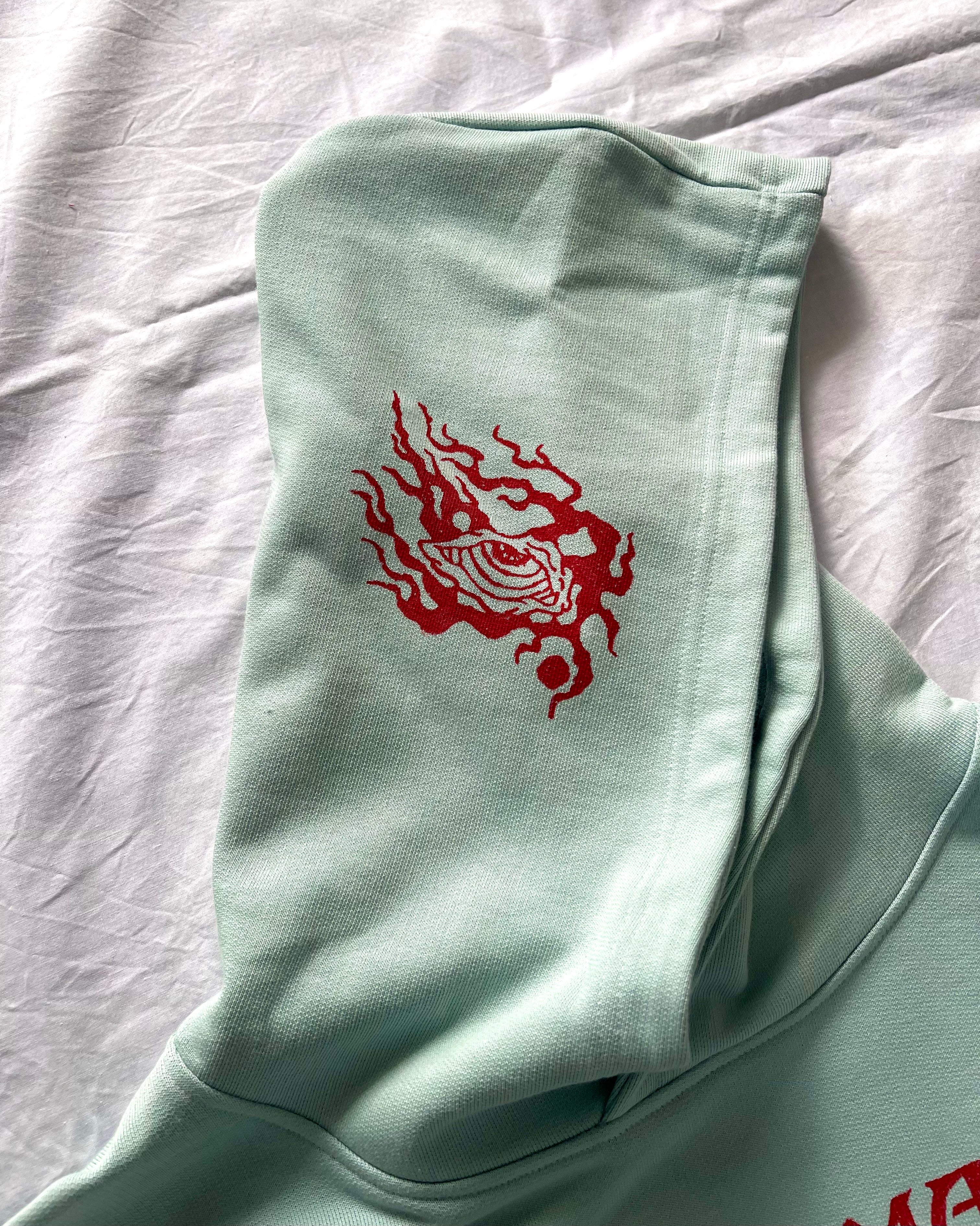 "ASCENSION" - Oversized Hoodie - Cold Blue