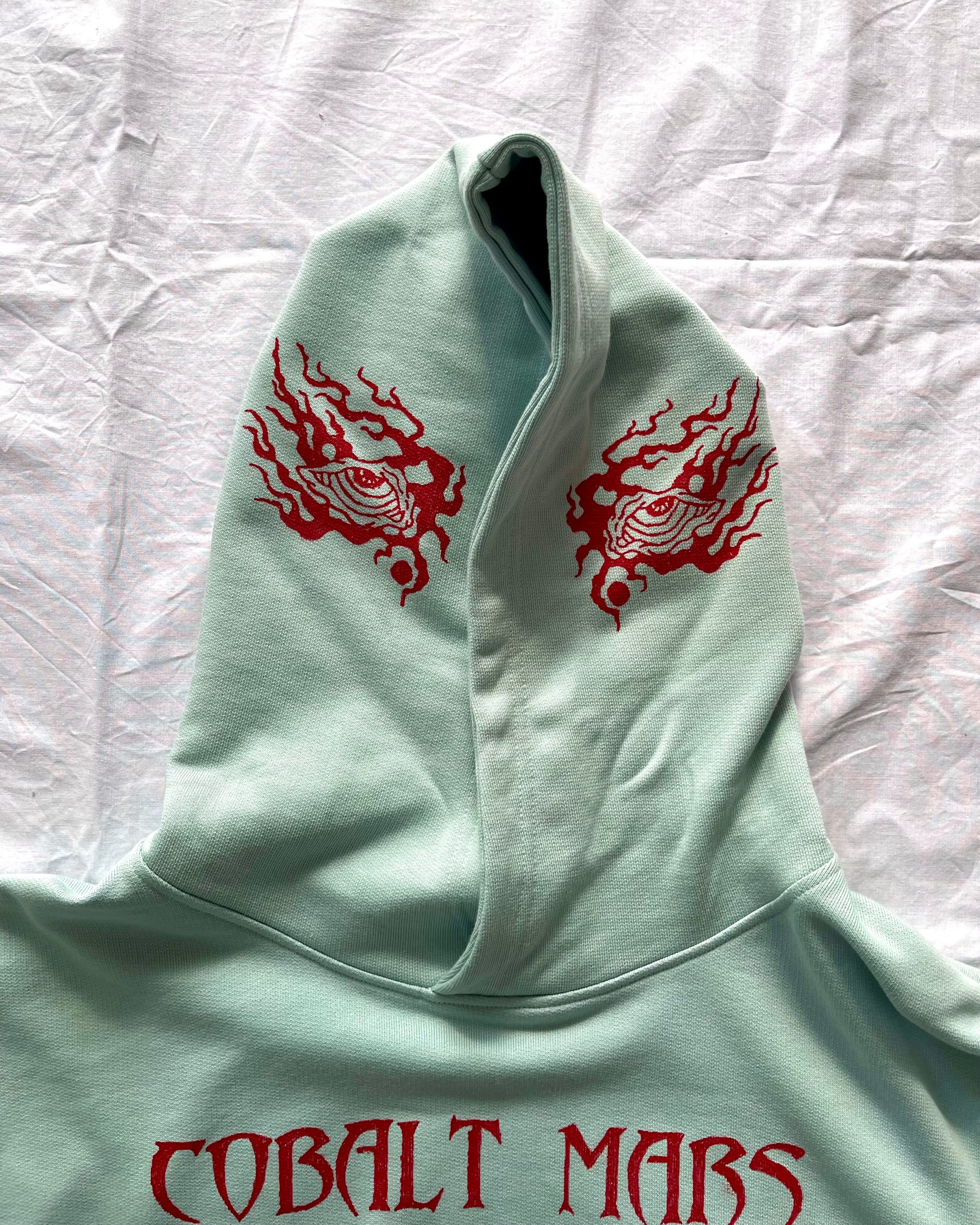 "ASCENSION" - Oversized Hoodie - Cold Blue