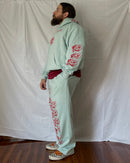 "ASCENSION" - Oversized Hoodie - Cold Blue