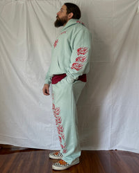 "ASCENSION" - Oversized Hoodie - Cold Blue