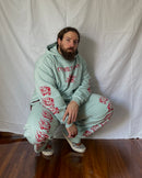 "ASCENSION" - Oversized Hoodie - Cold Blue