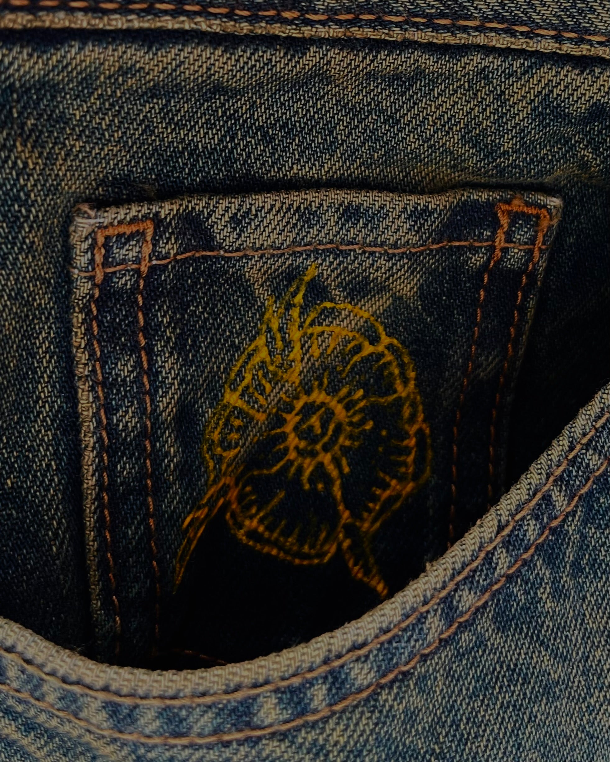 "Forget Me Not" - Faded Burn Storm Loose Jeans