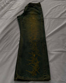 "Forget Me Not" - Faded Burn Storm Loose Jeans