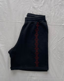 "UNBOUND" - Relaxed Sweatshorts - Vintage Black