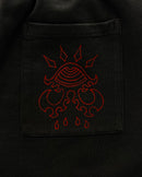 "UNBOUND" - Relaxed Sweatshorts - Vintage Black