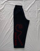 "UNBOUND" - Baggy Sweatpants - Vintage Black