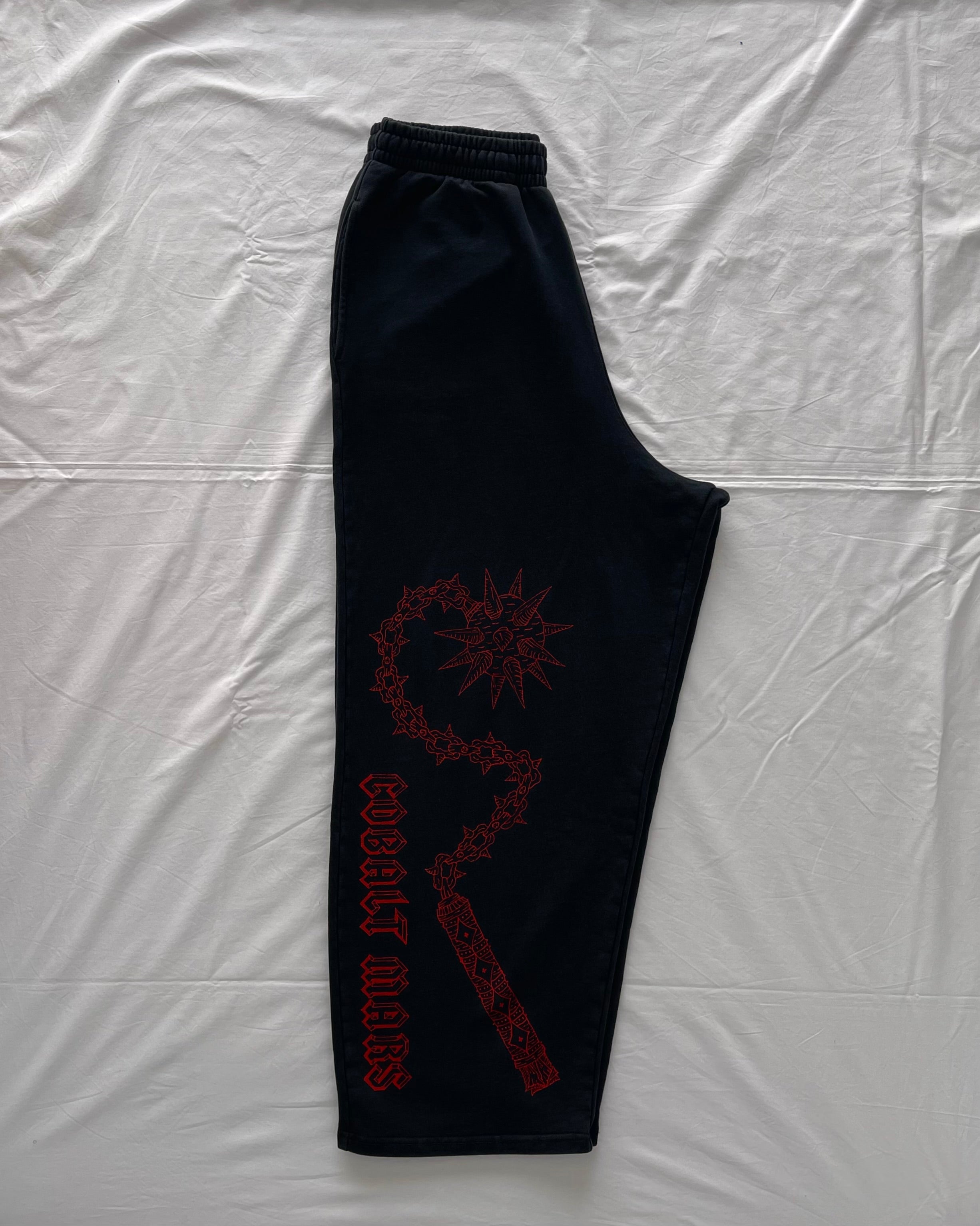 "UNBOUND" - Baggy Sweatpants - Vintage Black
