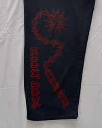"UNBOUND" - Baggy Sweatpants - Vintage Black