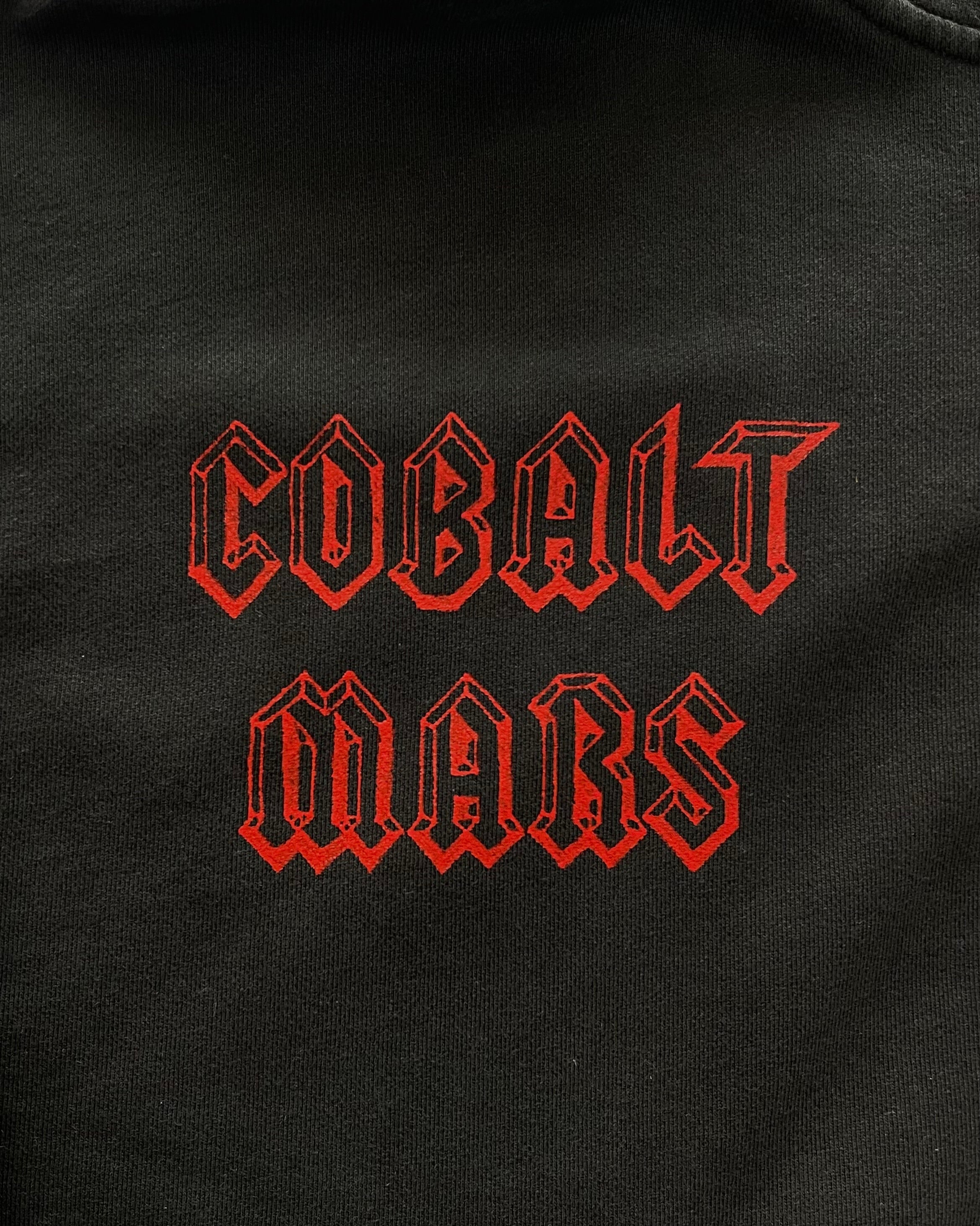 "UNBOUND" - Oversized Zipped Hoodie - Vintage Black