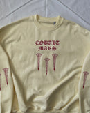 "GOD EYE" - Oversized Crewneck - Cream