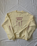 "GOD EYE" - Oversized Crewneck - Cream