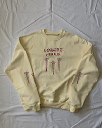 "GOD EYE" - Oversized Crewneck - Cream