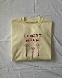 "GOD EYE" - Oversized Crewneck - Cream