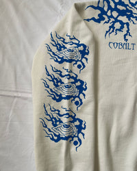 "ASCENSION" - Boxy 1/4-Zip Sweater - Bone White