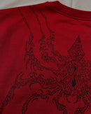 "WEAVER" - Oversized Crewneck - Dark Red