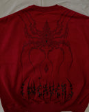 "WEAVER" - Oversized Crewneck - Dark Red