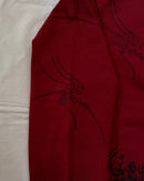 "WEAVER" - Oversized Crewneck - Dark Red