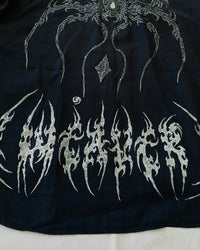 "WEAVER" - Customised Linen Shirt - Midnight Blue