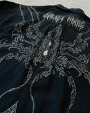 "WEAVER" - Customised Linen Shirt - Midnight Blue
