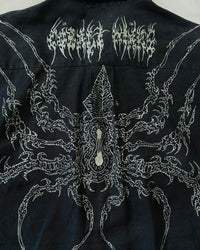 "WEAVER" - Customised Linen Shirt - Midnight Blue