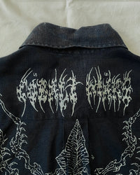 "WEAVER" - Customised Linen Shirt - Midnight Blue