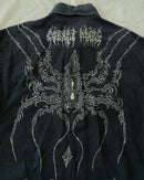 "WEAVER" - Customised Linen Shirt - Midnight Blue