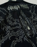 "WEAVER" - Customised Linen Shirt - Midnight Blue
