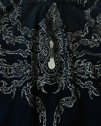 "WEAVER" - Customised Linen Shirt - Midnight Blue