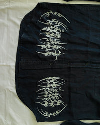 "WEAVER" - Customised Linen Shirt - Midnight Blue