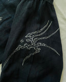 "WEAVER" - Customised Linen Shirt - Midnight Blue