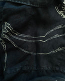 "WEAVER" - Customised Linen Shirt - Midnight Blue