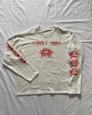"ASCENSION" - Oversized Boxy Longsleeve Tee - Cleric White