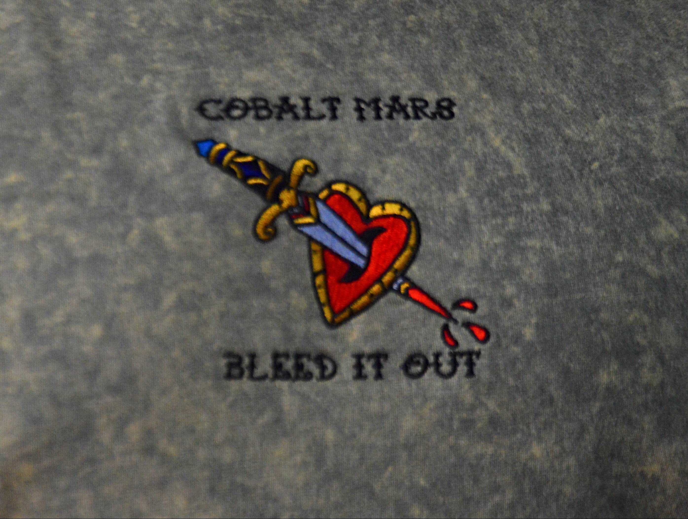 BLEED IT OUT - Denim T-Shirt