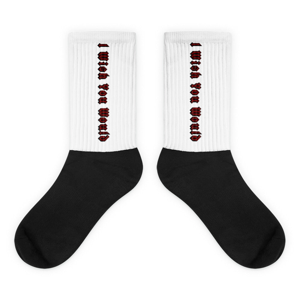 I Wish You Would - White Variant - Socks