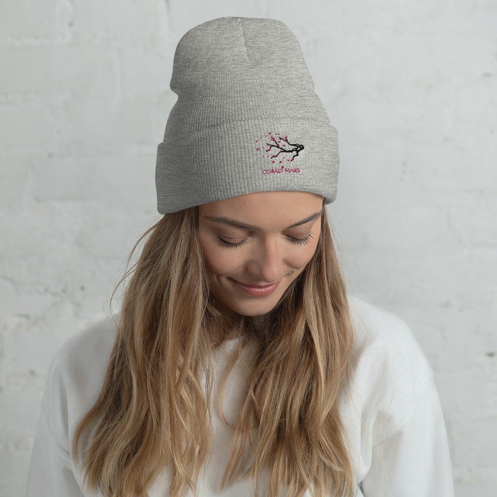 Red SkiesCuffed Beanie