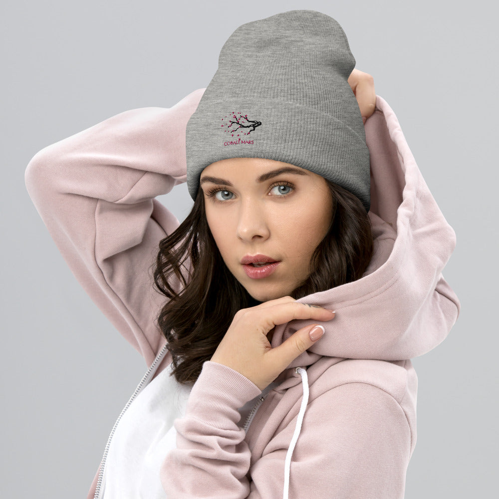 Red SkiesCuffed Beanie