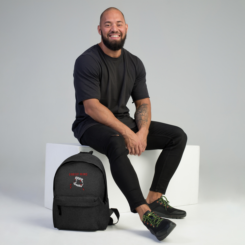 Just A Taste - Embroidered Backpack