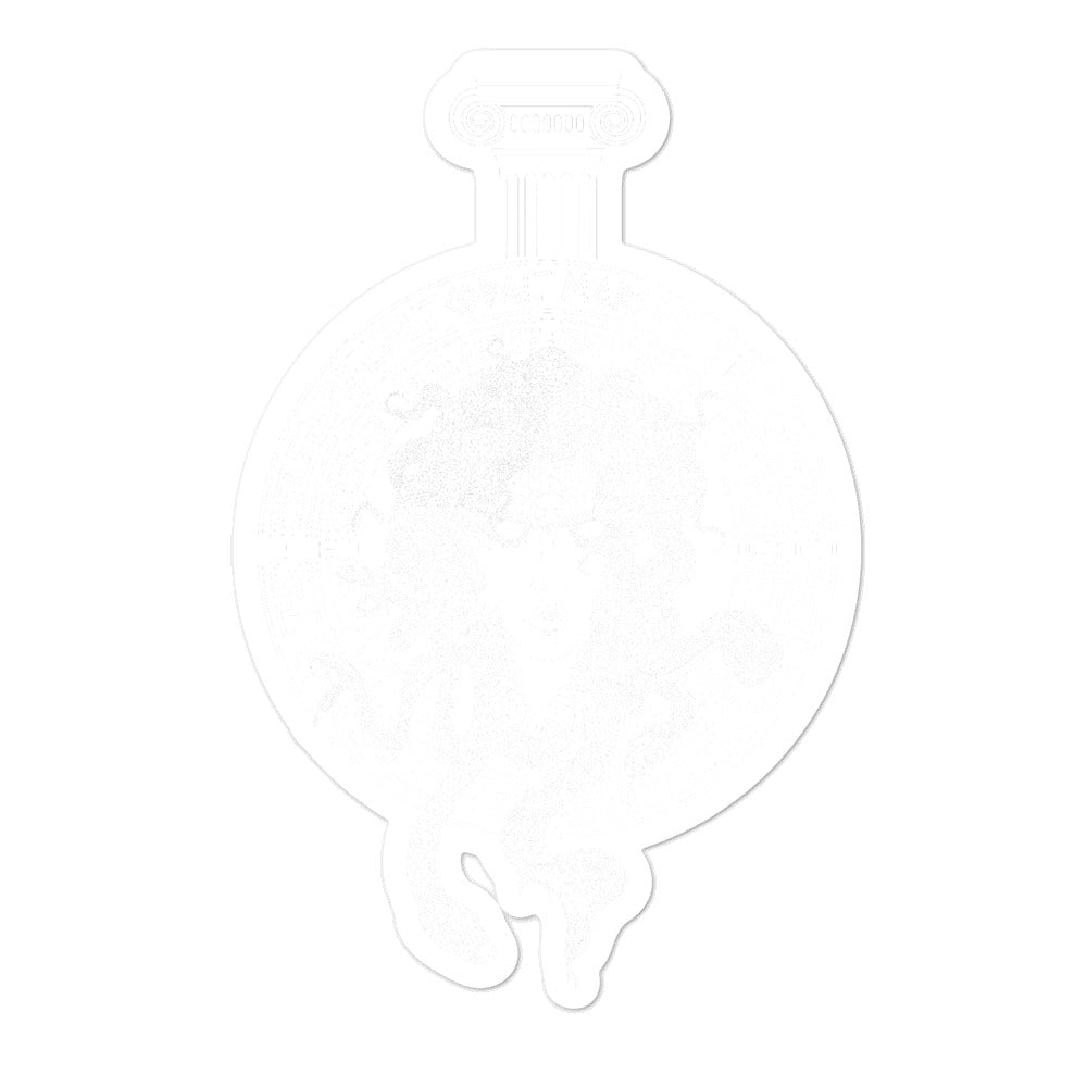 MEDUSA - White - Sticker