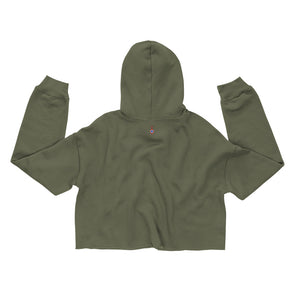MEDUSA - White - Crop Hoodie
