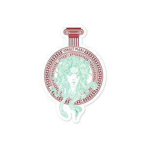 MEDUSA - Green - Sticker