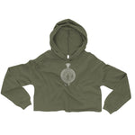 MEDUSA - White - Crop Hoodie