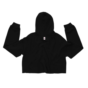 less - Crop Hoodie