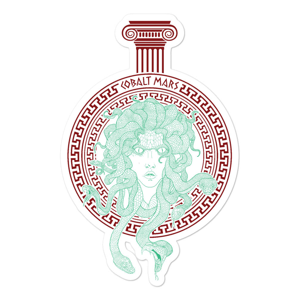 MEDUSA - Green - Sticker
