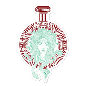 MEDUSA - Green - Sticker