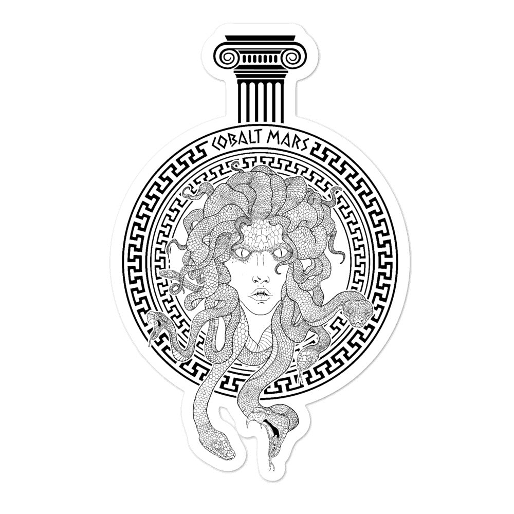 MEDUSA - Black - Sticker